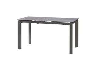 Bright Grey Marbleстол керамический 102-142 см